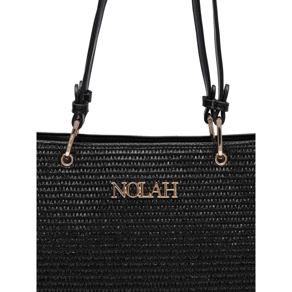 NOLAH Ipanema Black τσάντα ώμου