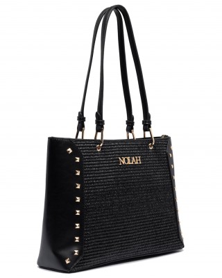 NOLAH Ipanema Black τσάντα ώμου