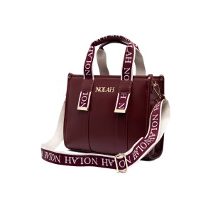 NOLAH Kendra Burgundy τσάντα ώμου & χιαστί