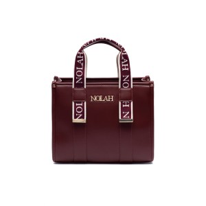 NOLAH Kendra Burgundy τσάντα ώμου & χιαστί