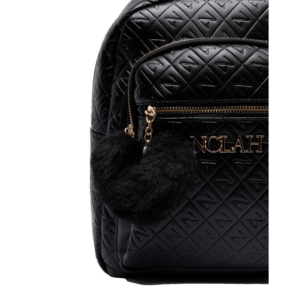 NOLAH Lion Black Light Gold τσάντα πλάτης