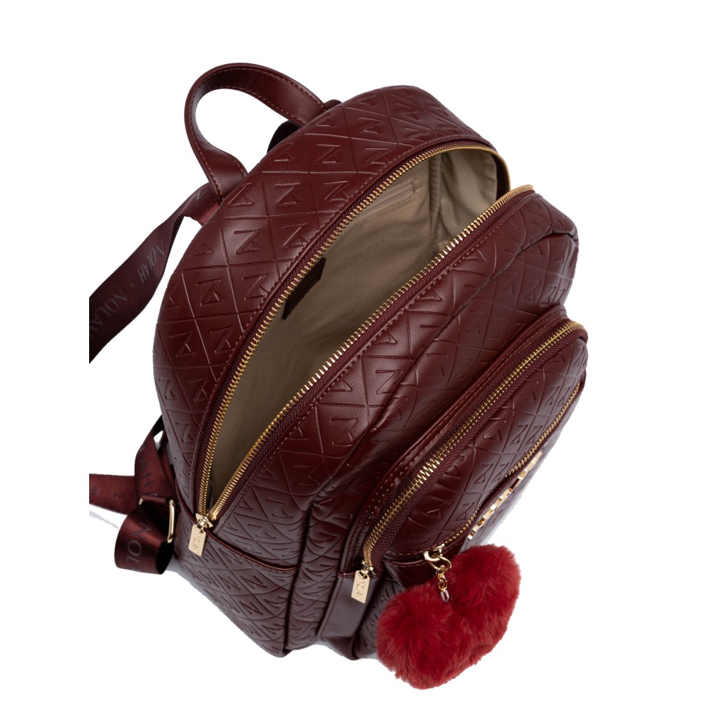 NOLAH Lion Burgundy τσάντα πλάτης