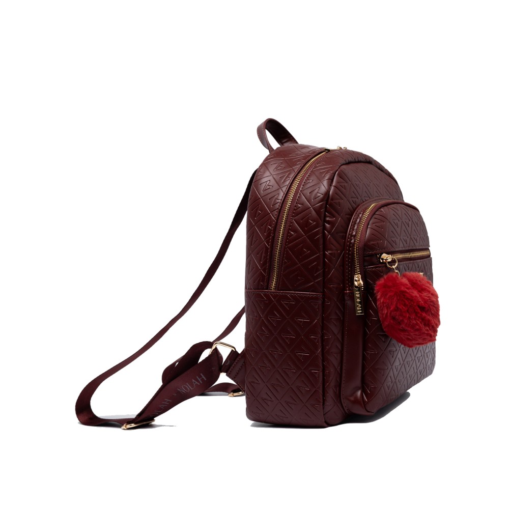 NOLAH Lion Burgundy τσάντα πλάτης