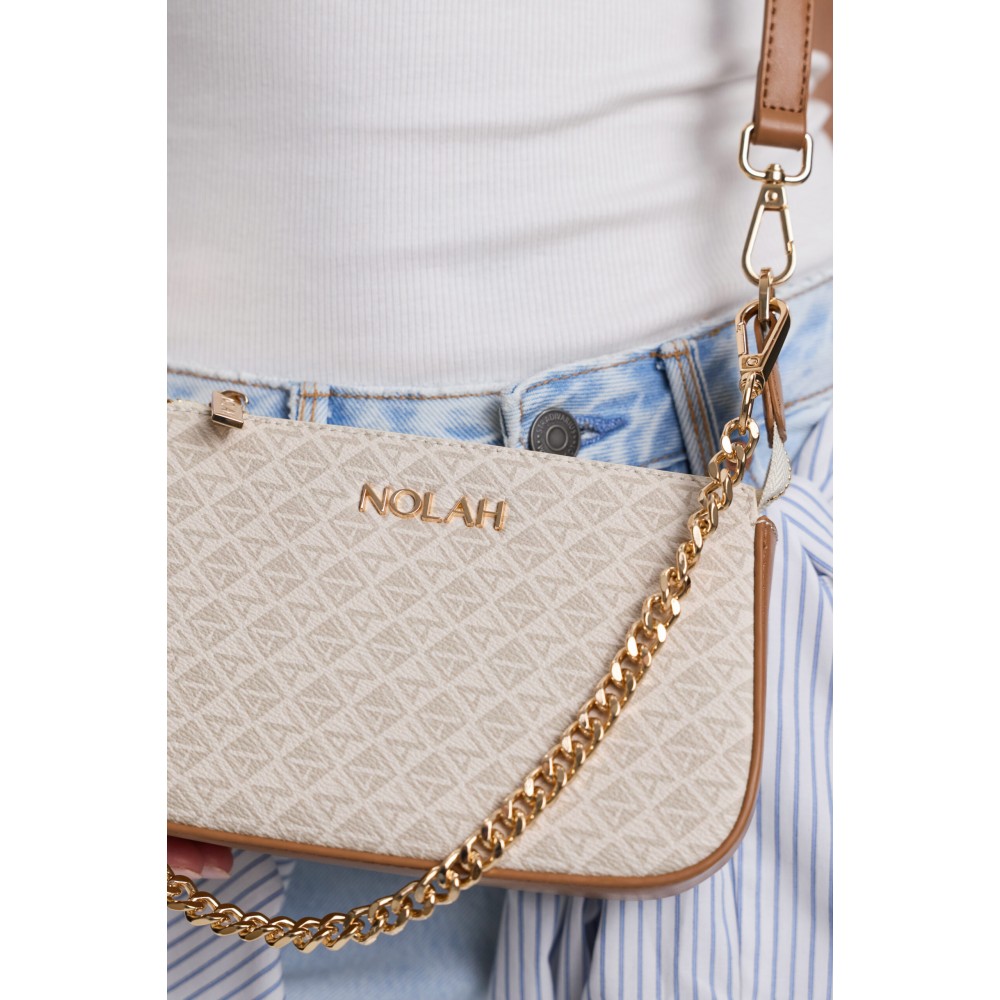 NOLAH Lorna White τσάντα ώμου/χιαστί