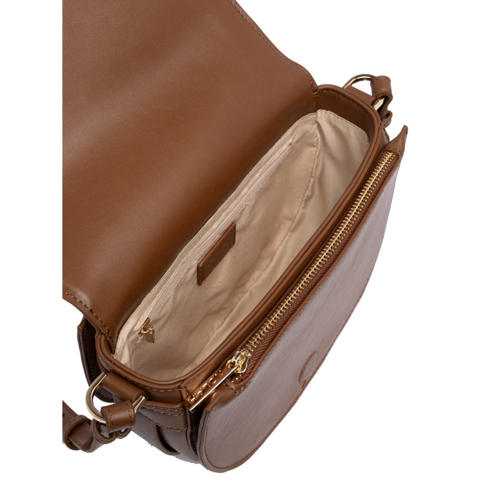 NOLAH Ludmila Brown τσάντα ώμου/χιαστί