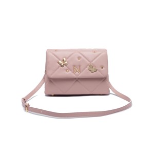 NOLAH Mariposa Pastel Pink τσάντα ώμου