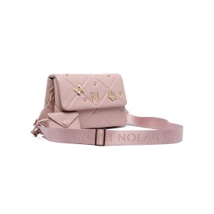 NOLAH Mariposa Pastel Pink τσάντα ώμου