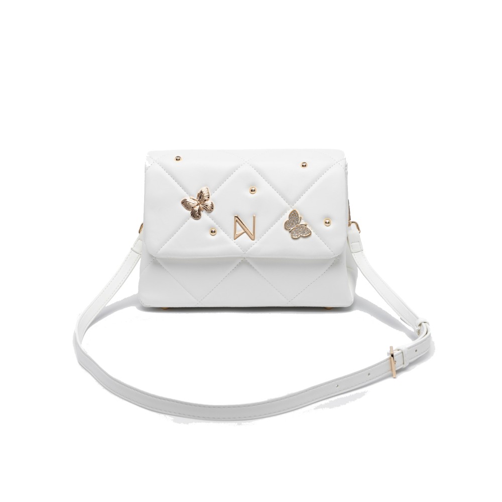 NOLAH Mariposa White τσάντα ώμου