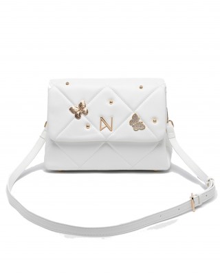 NOLAH Mariposa White τσάντα ώμου