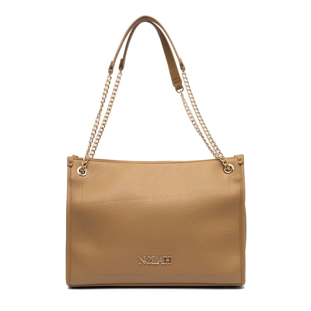 NOLAH Matina Beige τσάντα ώμου 
