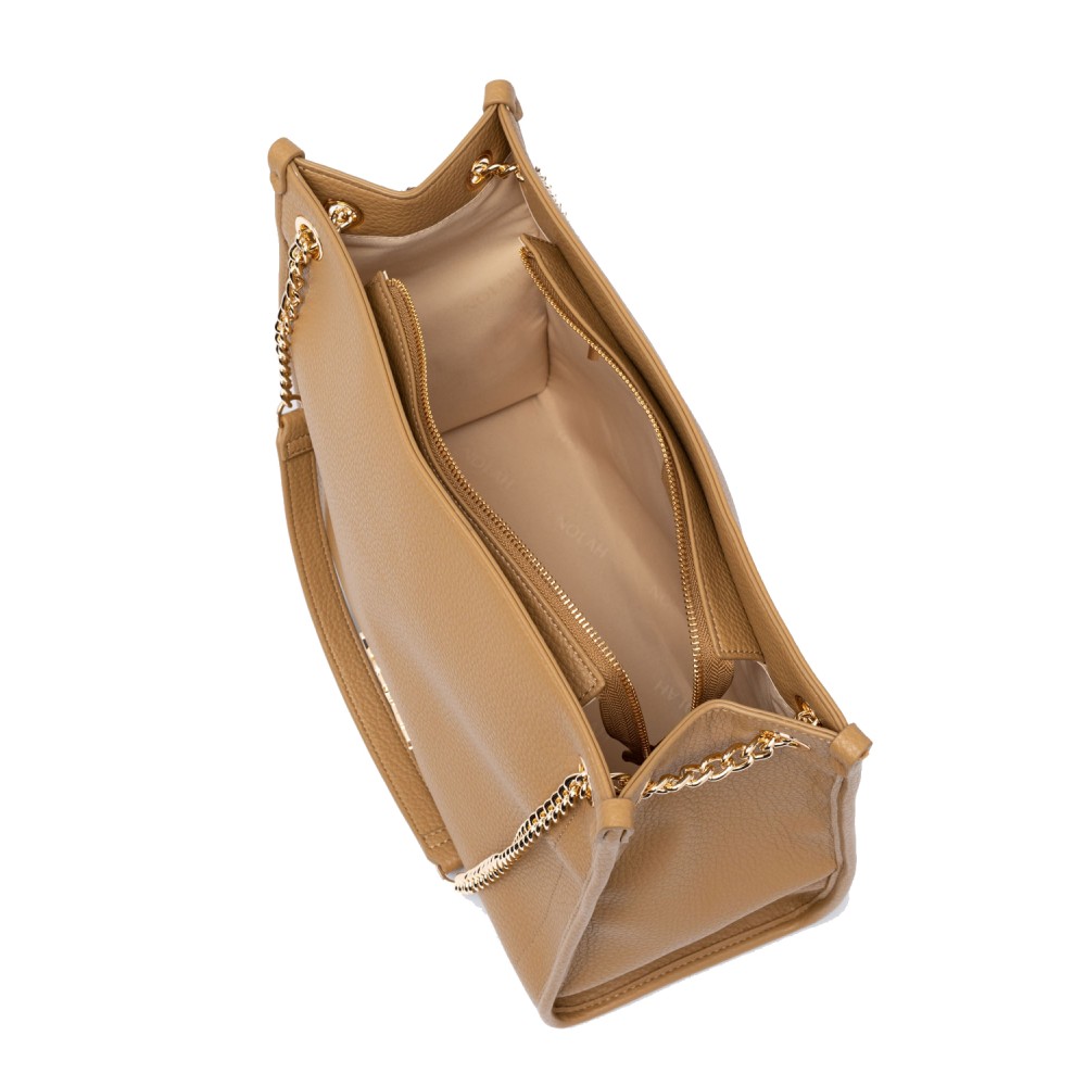 NOLAH Matina Beige τσάντα ώμου 