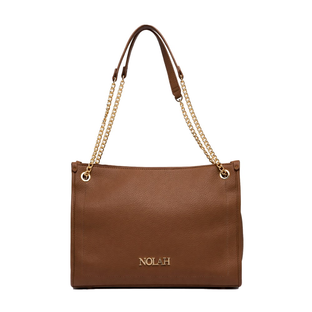 NOLAH Matina Brown τσάντα ώμου 
