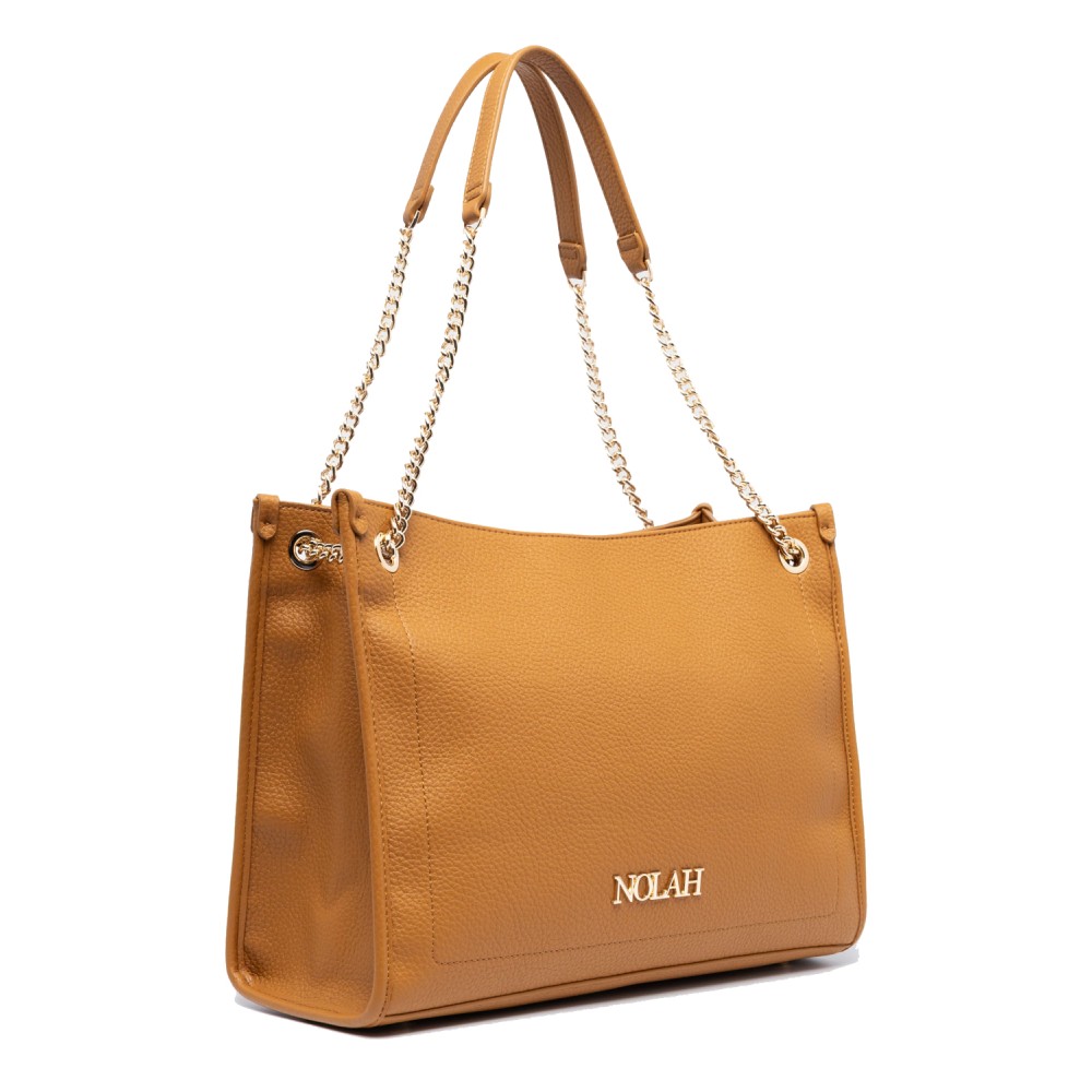NOLAH Matina Camel Honey τσάντα ώμου 