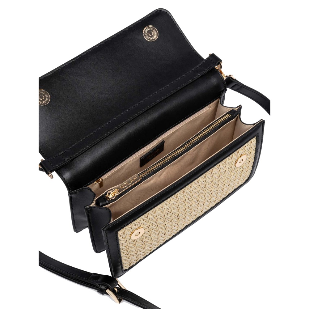 NOLAH Maya Black τσάντα ώμου/χιαστί