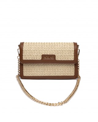 NOLAH Maya Brown τσάντα ώμου/χιαστί