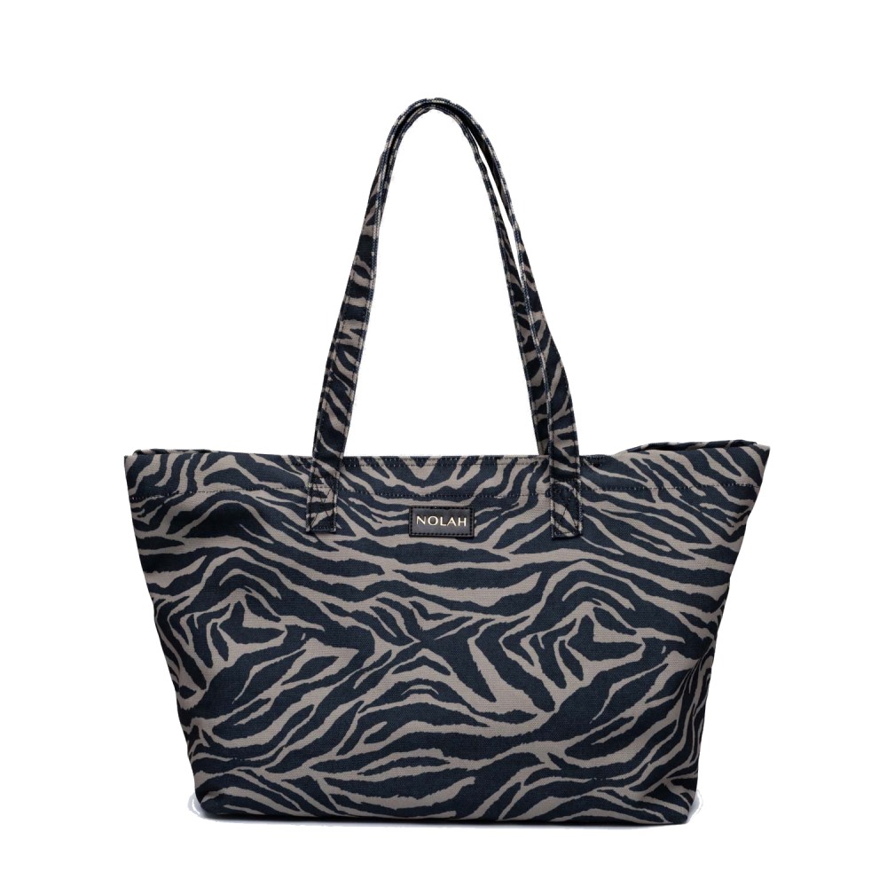 NOLAH Nayara Black Zebra τσάντα ώμου