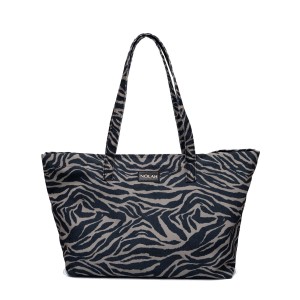 NOLAH Nayara Black Zebra τσάντα ώμου