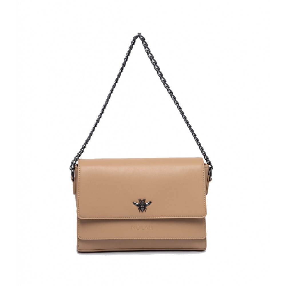 NOLAH Eva Beige τσάντα ώμου