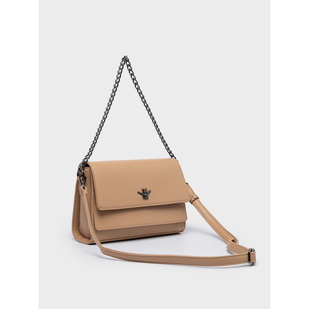 NOLAH Eva Beige τσάντα ώμου