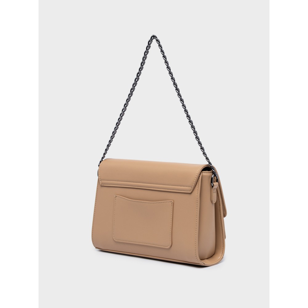 NOLAH Eva Beige τσάντα ώμου