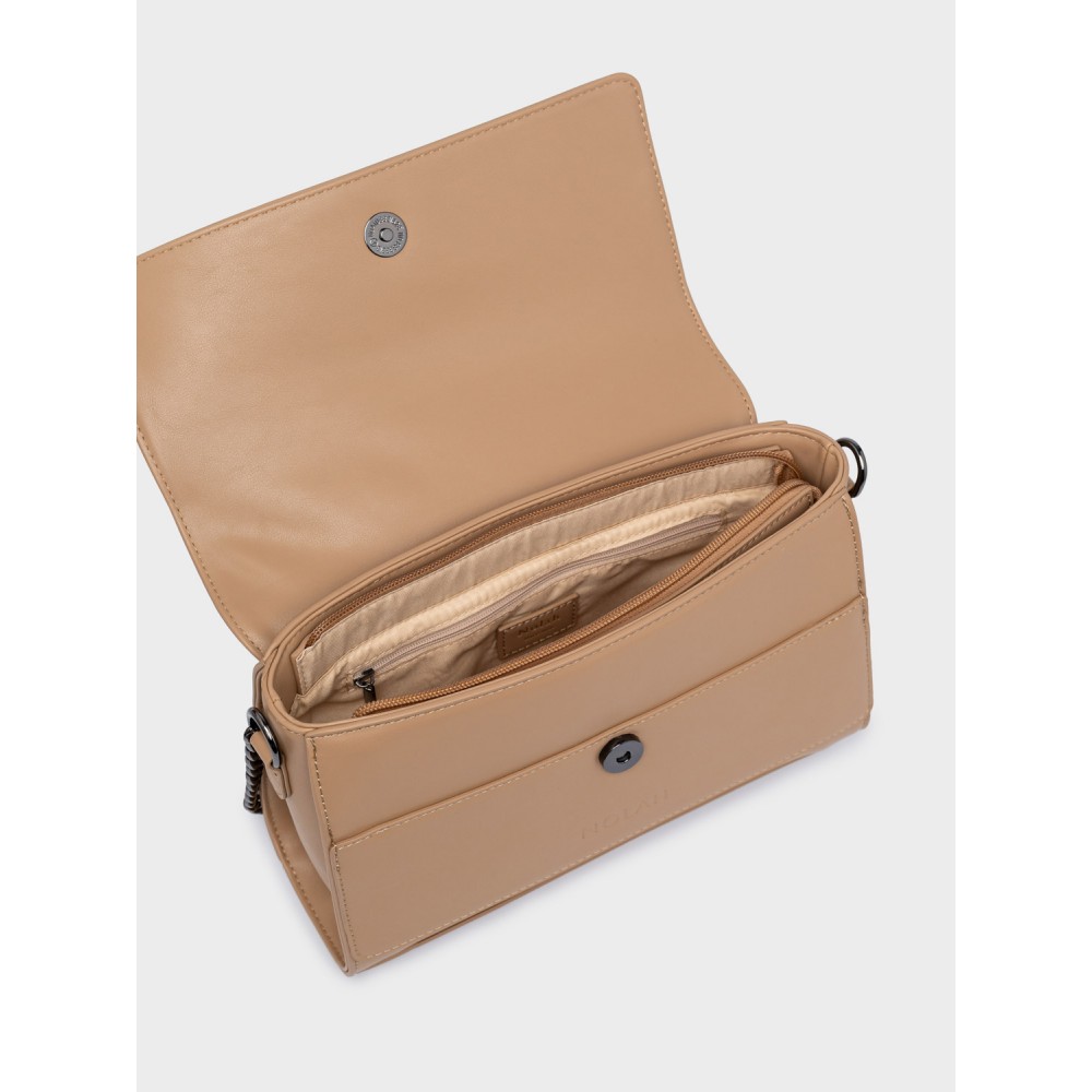 NOLAH Eva Beige τσάντα ώμου