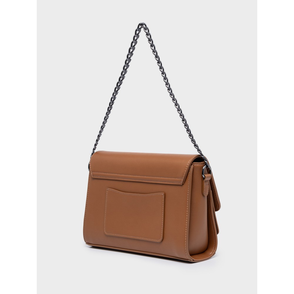 NOLAH Eva Brown τσάντα ώμου