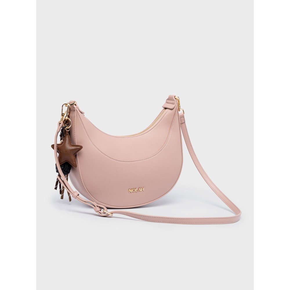 NOLAH Fabela Dusty Pink Light Gold τσάντα ώμου & χιαστί
