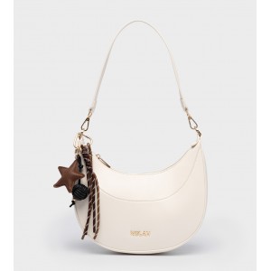 Nolah Fabela Ivory Light Gold bag