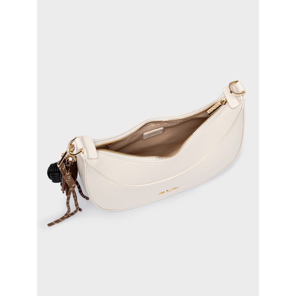 NOLAH Fabela Ivory Light Gold τσάντα ώμου & χιαστί