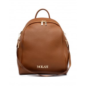 Nolah Upton Brown bag backpack