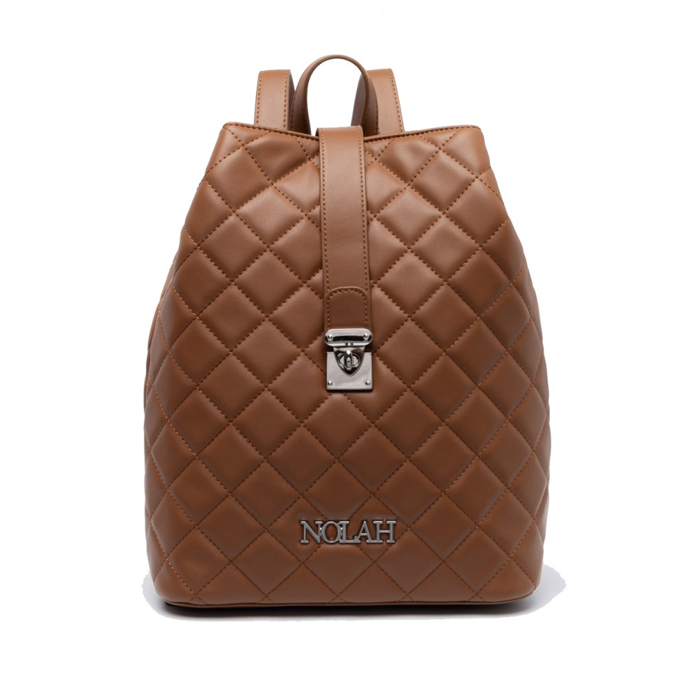 NOLAH Zander Brown Silver τσάντα πλάτης