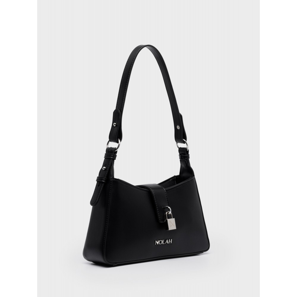 NOLAH Esme Black Silver τσάντα ώμου/χιαστί