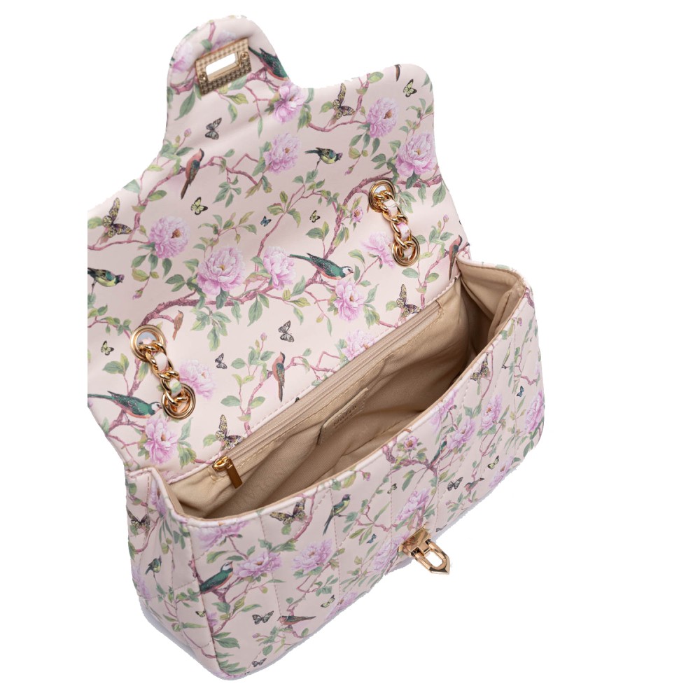 NOLAH Nostalgia Pink Floral τσάντα ώμου/χιαστί
