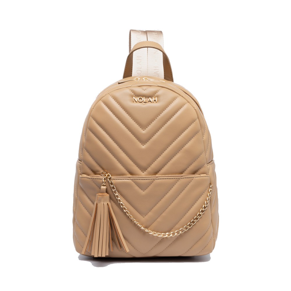 NOLAH Pedro Beige Τσάντα Πλάτης Backpack