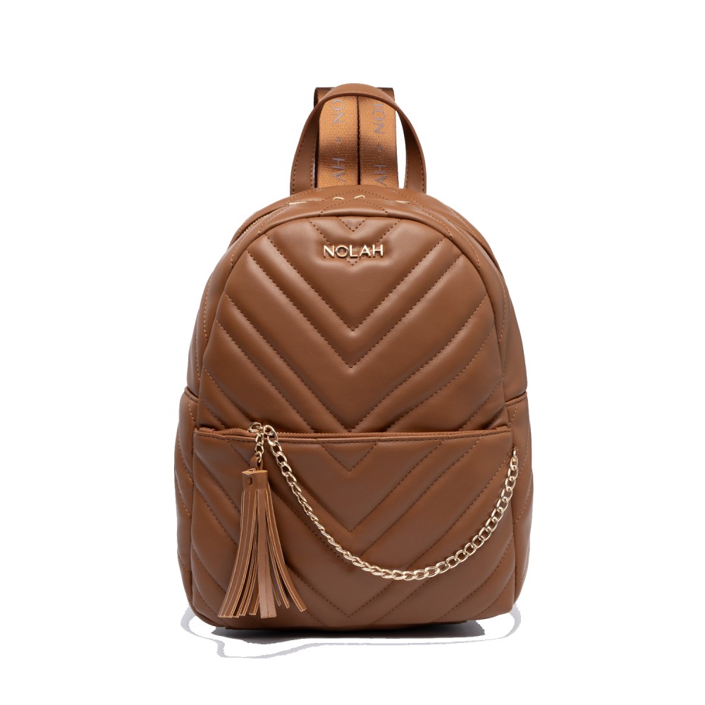 NOLAH Pedro Brown Τσάντα Πλάτης Backpack