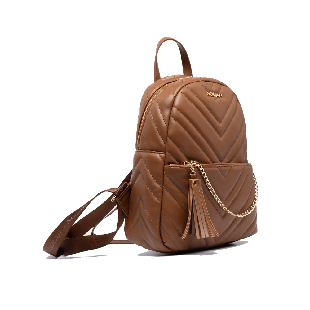 NOLAH Pedro Brown Τσάντα Πλάτης Backpack