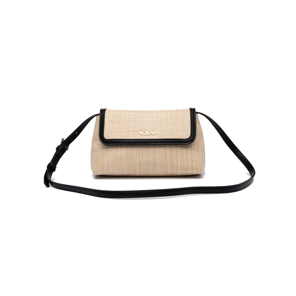 NOLAH Playa Beige Black τσάντα ώμου/χιαστί