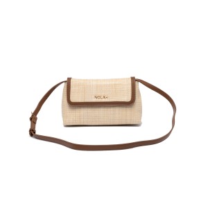 NOLAH Playa Beige Brown τσάντα ώμου/χιαστί