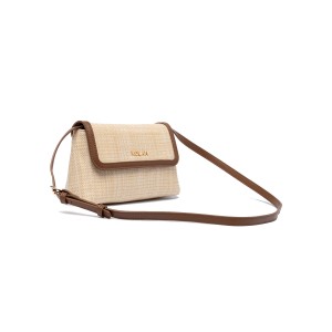 NOLAH Playa Beige Brown τσάντα ώμου/χιαστί NOLAH Playa Beige Brown τσάντα ώμου/χιαστί