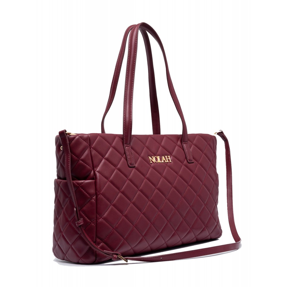 NOLAH Skiper Burgundy τσάντα ώμου