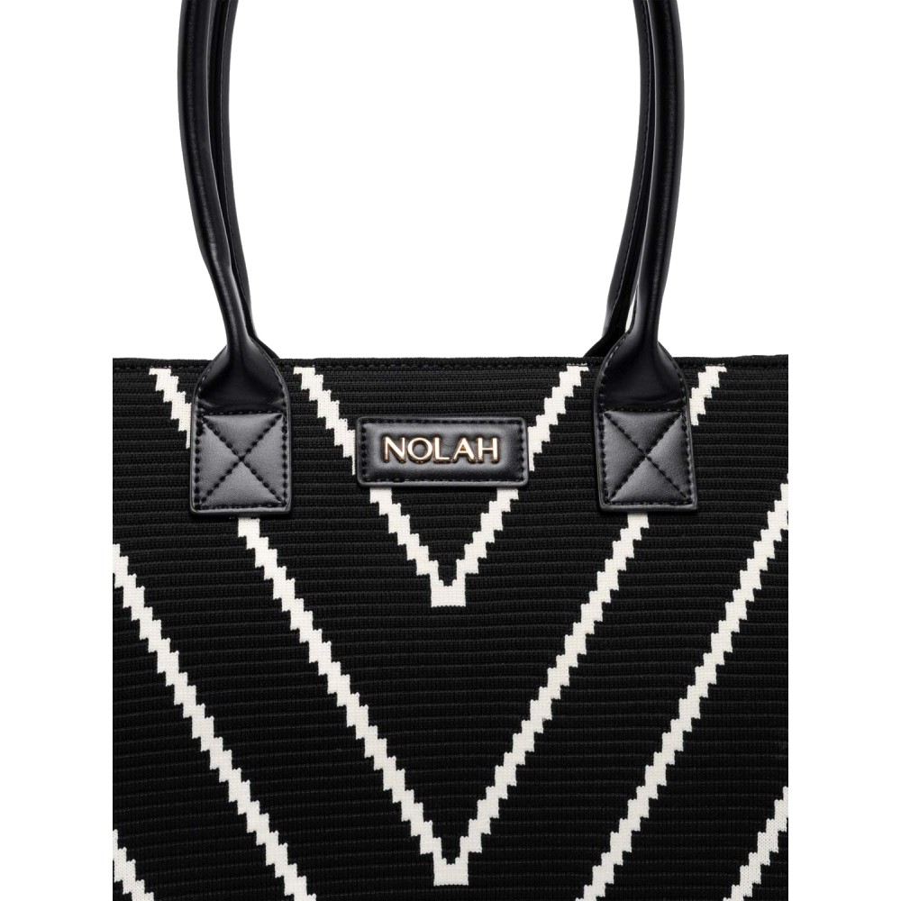 NOLAH Sunwave Black τσάντα ώμου