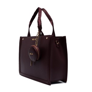 NOLAH Tote Burgundy Τσάντα ώμου/χιαστί