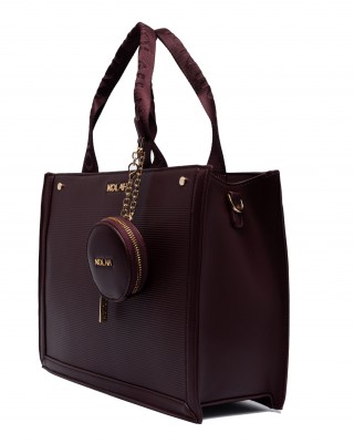 NOLAH Tote Burgundy Τσάντα ώμου/χιαστί