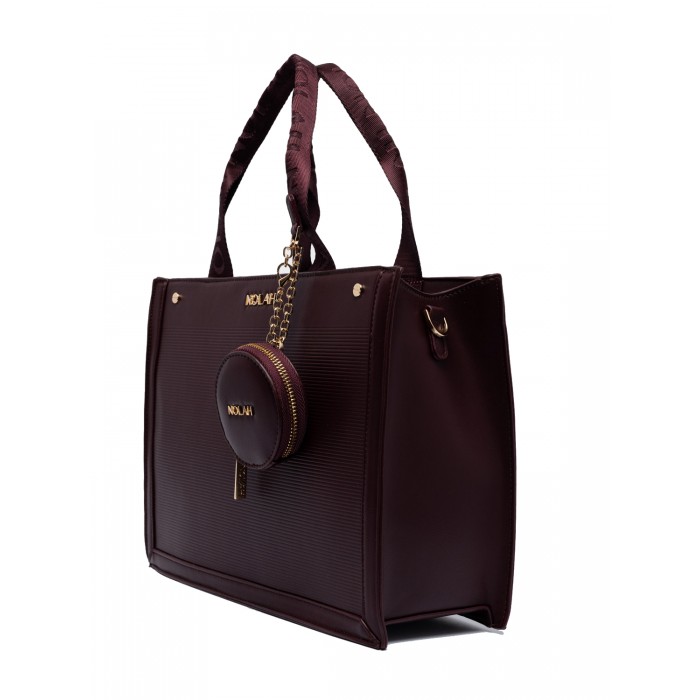 NOLAH Tote Burgundy Τσάντα ώμου/χιαστί