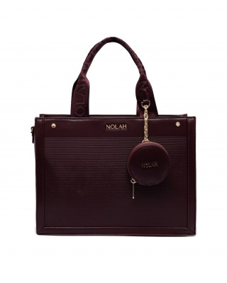 NOLAH Tote Burgundy Τσάντα ώμου/χιαστί
