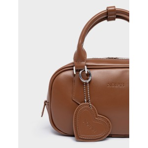 NOLAH Lovey Brown Silver Τσάντα ώμου/χιαστί