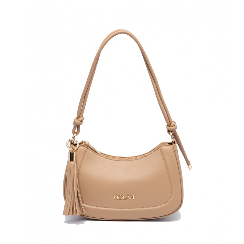 NOLAH Melina Beige τσάντα ώμου & χιαστί