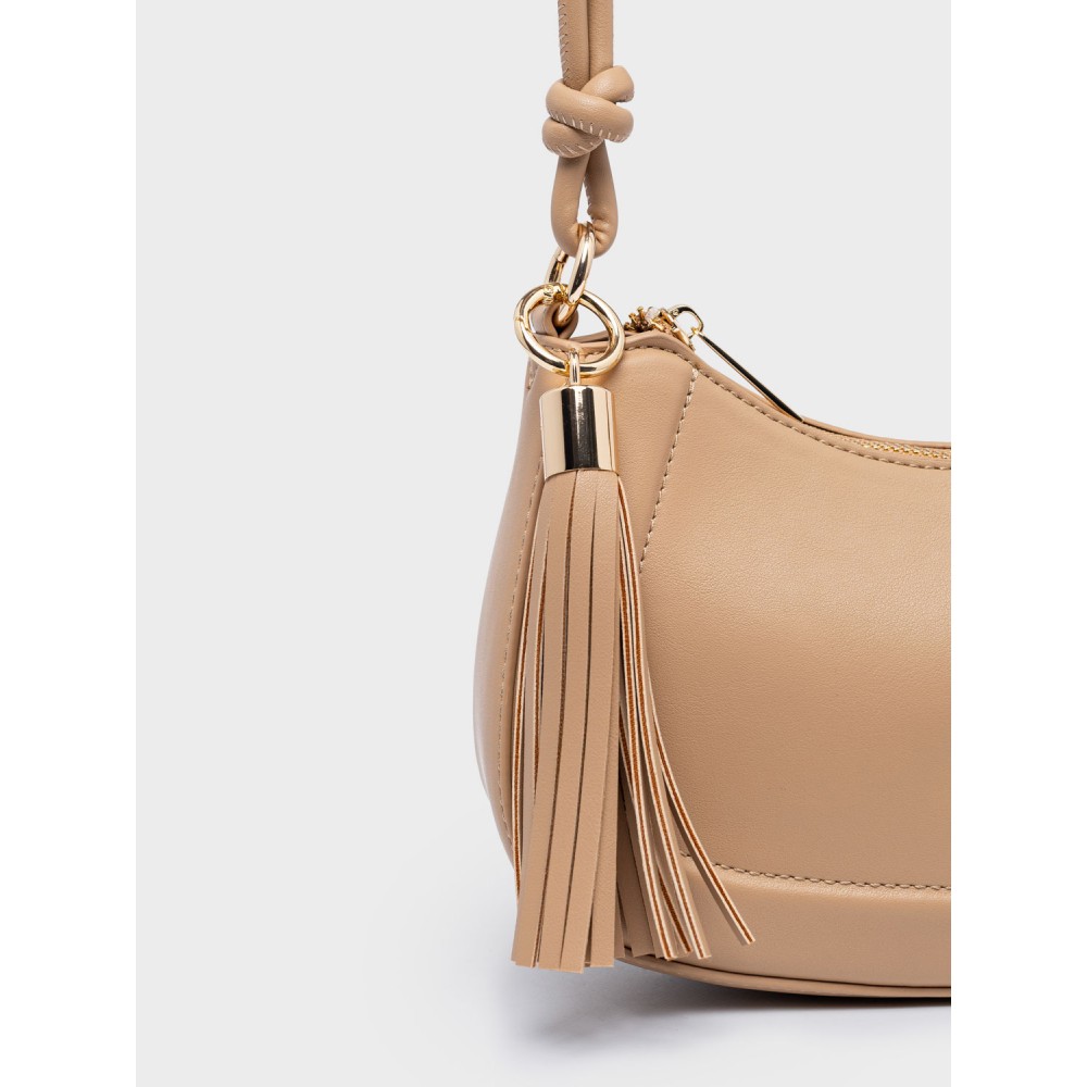 NOLAH Melina Beige τσάντα ώμου & χιαστί