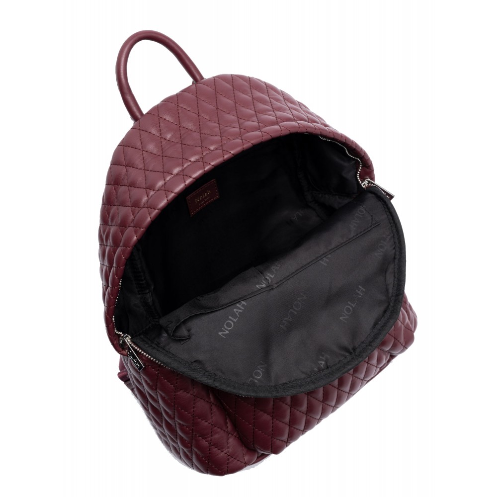 NOLAH Kokoon Burgundy Silver τσάντα πλάτης