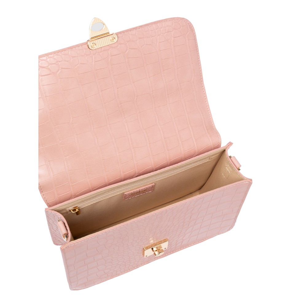 NOLAH Enriketa Pink τσάντα ώμου/χιαστί/μέσης